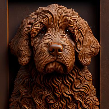 3D model st Spanish Water dog (STL)